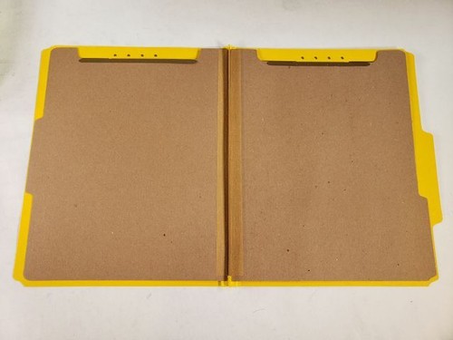 Lot of 5 Packs Nature Saver SP17209 Classification Folders 2 Dividers 9.5" X 12" - Picture 8 of 13