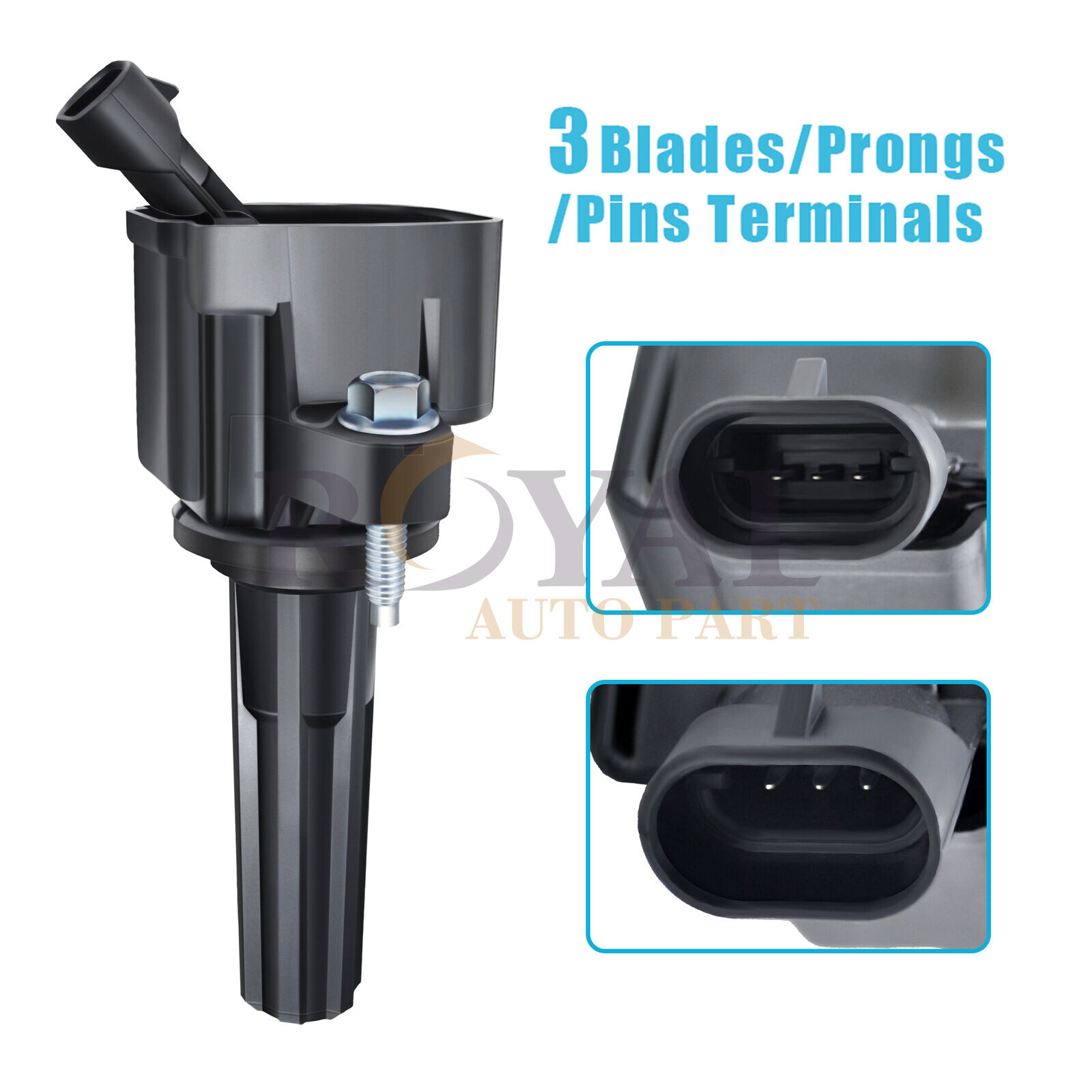 UF497 Ignition Coils & AcDelco Spark Plugs for 2007-2010 Hummer H3 H3T ...