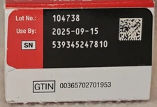 50 ACCU-CHEK Guide Diabetic Test Strips expire 15SEP2025