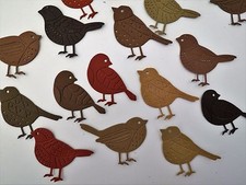 Bird Birds Die Cut Paper Scrapbook Card Making Embellishment 18pc