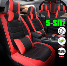 5-sitz Komplettsatz Vollset PU-Leder Auto Sitzbezüge Sitzschutz Schonbezüge