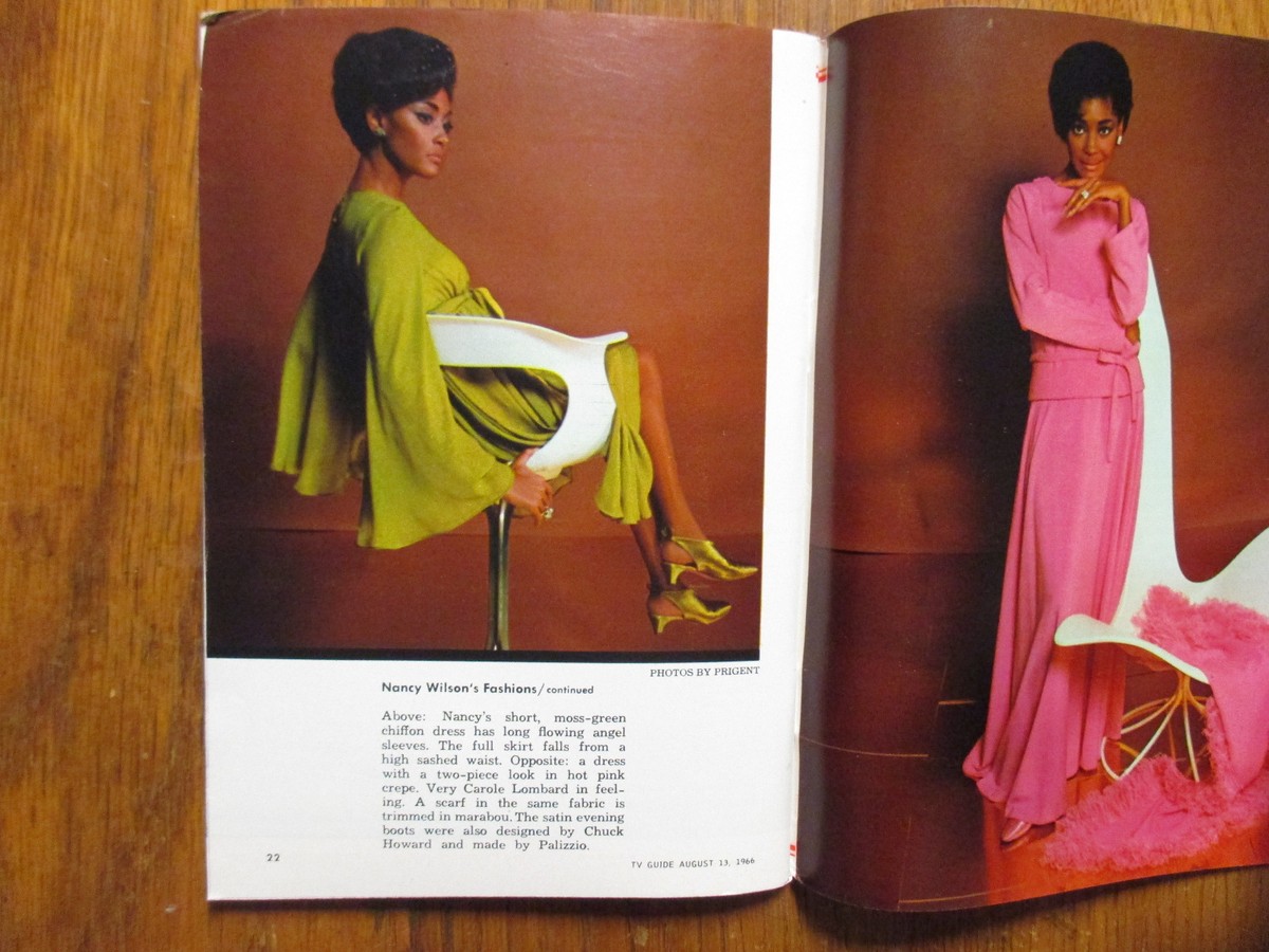 August 13, 1966 TV Guide (NANCY WILSON/F TROOP/LARRY STORCH/MELODY