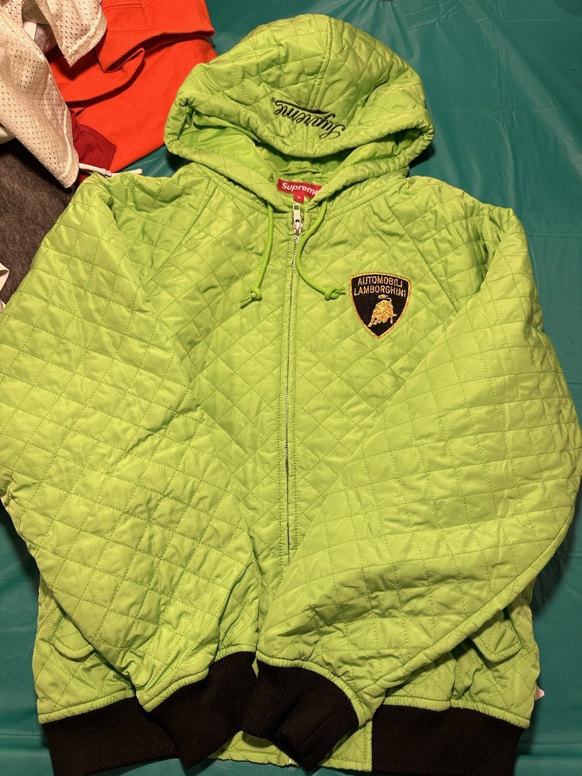 veste suprême petite Lamborghini 