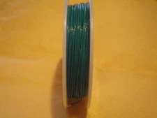 STAINLESS S. TURQUOISE WIRE LEADER 75 FEET, 90 LBS TEST 1X7 STRAND + 20 SLEEVES