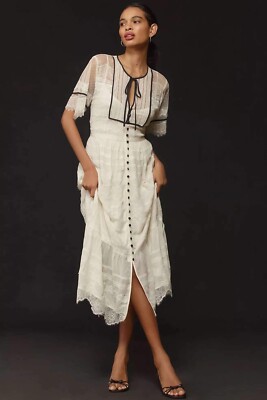 short sleeve button midi dress Short Sleeve Crystal Button Midi Dress Black