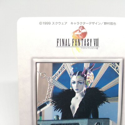 6 Idea Final fantasy Ⅷ square Card Final FF8 BANDAI JAPAN 1999