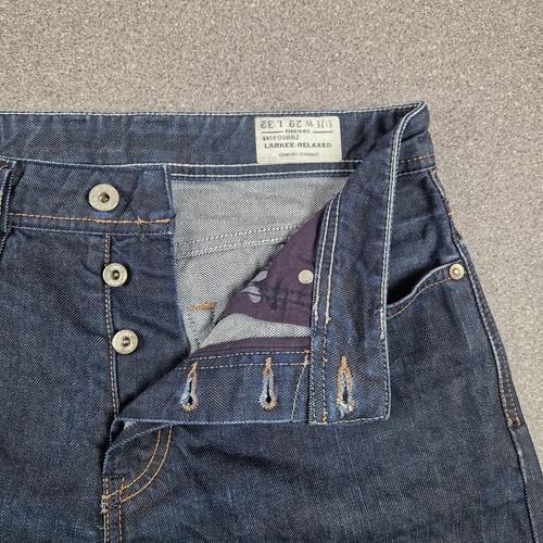 Diesel Jeans Mens W29 L32 Larkee Relaxed Fit Comfort Straight Button Fly Pants - Picture 5 of 18