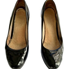 Prada Patent Leather Platform Heels, Size 37