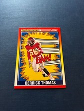 1990 Score Football Derrick Thomas Crunch Crew #553 HOF Set Break NM-MT
