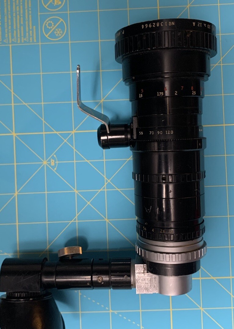 P.Angenieux Paris Zoom 12-120 f2.2 Type 10x12B 16mm cine P.Angenieux Paris Zoom 12-120 f2.2 Type 10x12B 16mm cine