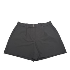 Nautica Jeans Ladies Everyday Casual Button Zip Fly Closure Shorts Size 12 Black