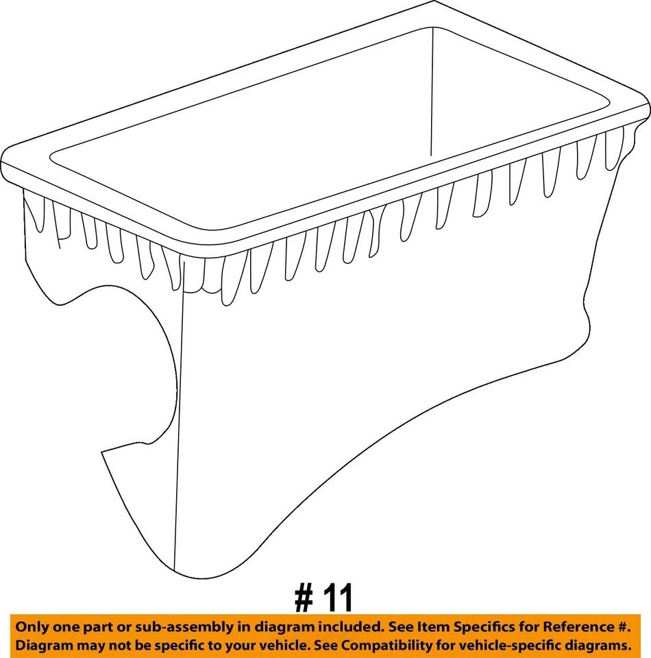 Б/у воздухоочиститель в сборе подходит: 2002 Dodge Durango 4.7 класса A - Изображение 3 из 4