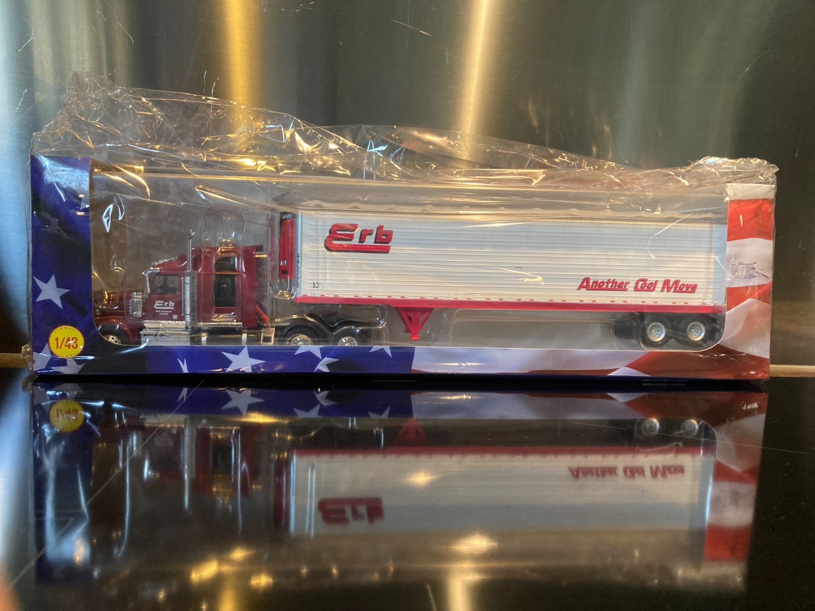 Western Star 4900 ERB Altaya réplique de collection 1/43 finition haut de gamme