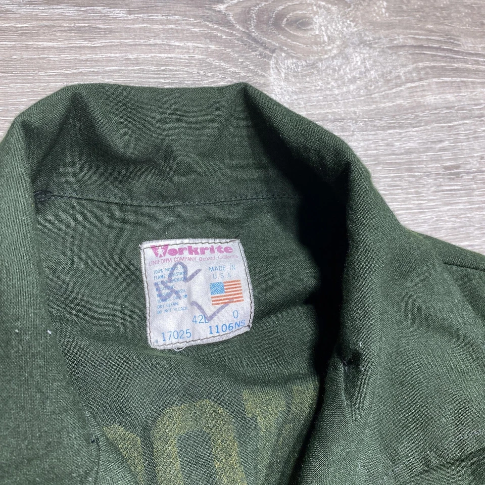 Workrite Coveralls Men 42L Conoco Lake Charles Refinery Michael Myers Halloween - Image 4 of 4