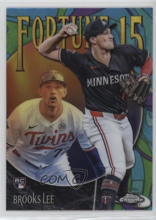 2025 Topps Chrome Fortune 15 Brooks Lee #F15-14 1f0y