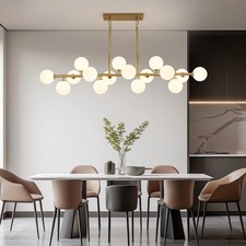 Mid Century Modern Chandelier 55in Kitchen Pendant Light