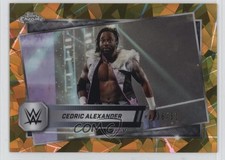 2025 Topps Chrome WWE Sapphire Gold 36/50 Cedric Alexander #143 0us8