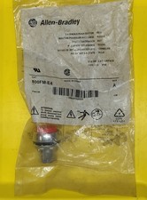 Allen-Bradley 800FM-E4 Extended Push Button, Red, Series A