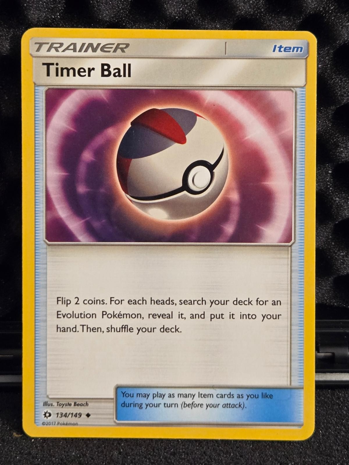 Timer Ball 134/149 Uncommon SM Base Set Pokemon Lightly Played