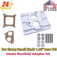 Pla Intake Manifold Adapter For Chevy Tbi Fuel Injection To 4barrel Manifold