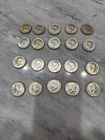 20 Kennedys Half Dollars 40% Silver 3-1966 7-1967 5-1968 5-1969