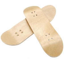  2pcs Finger Skateboard strumento fai da te legno tastiera deck tavole di legno