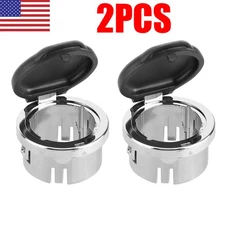 2PCS Cigarette Lighter Power Outlet Socket Cap Plug Cover Set 25793816 20983936