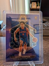 2023-24 Panini Mosaic Ausar Thompson RC Rookie Blue Disco /85 #226