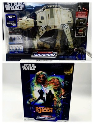 Star wars Micro Galaxy Squadron Endor Bundle ATAT & ROTJ AT-ST Vault Exclusive