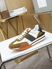 TOM FORD James Brown White Men's Shoes US8-13