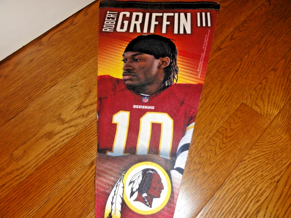 Robert Griffin III Washington Redskins #10 - 2012 NFL Vintage Players Pennant - Изображение 4 из 4