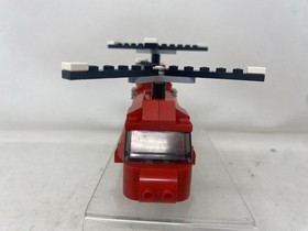 Lego 31003 Red Rotors Creator Helicopter Hovercraft Model Airport 2013