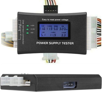 ASHATA 20/24 4/6/8 Pin Computer PC Netzteil Tester Mit LCD Display Für ATX, ITX,
