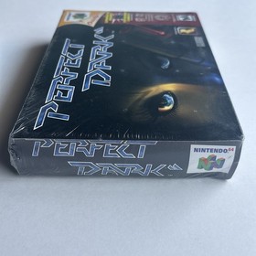 New Perfect Dark Nintendo 64 N64 Authentic Factory Sealed Box PSA WATA VGA CGC