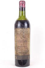 lussac saint-émilion les vieux chênes (années 1940 à 1950 étiquette tâchée)