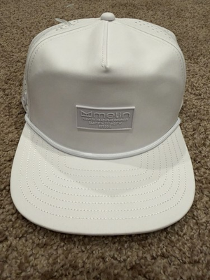 #ad #ad NWT Melin Hydro Coronado White Golf Hat Cap CL Snapback $49.00