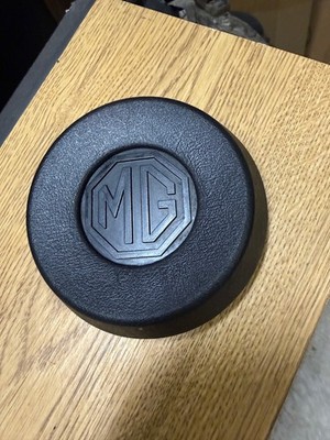 British Car Enthusiasts, here's an original MGB steering wheel center cap