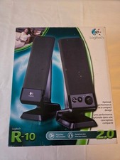 Logitech R-10 Speakers 2.0- New In Original Box