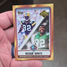 Topps 2006 Hall of Fame Class Reggie White Packers Eagles #HOF-RW Football Card