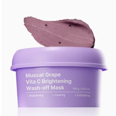SUNGBOON EDITOR Muscat Grape Vita C Brightening Wash-Off Mask 100g K-Cosmetics