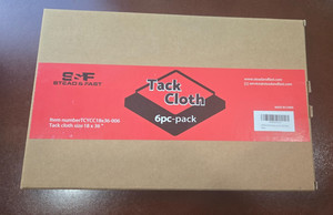 S&F STEAD & FAST Painters Tack Cloth for Woodworking, Painting, Sticky, Anti-Sta