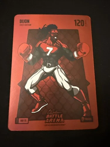 2026 Bo Jackson Battle Arena Red Battlefoil Brawl  RBF-75 Dijon Bijan Robinson