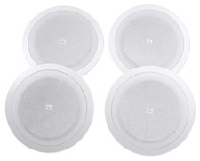 (4) JBL 8128 8" Full Range Commercial 70V/100V 6w Ceiling Speakers 4 Restaurant