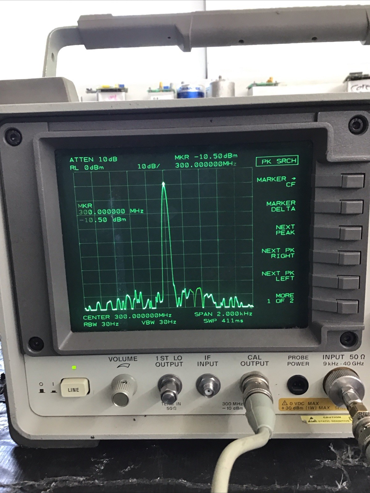 HP Agilent 8564E Spectrum Analyzer 9kHz-40GHz | eBay