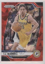 2024-25 Panini Prizm Red Ice Prizm TJ McConnell #191 13d0