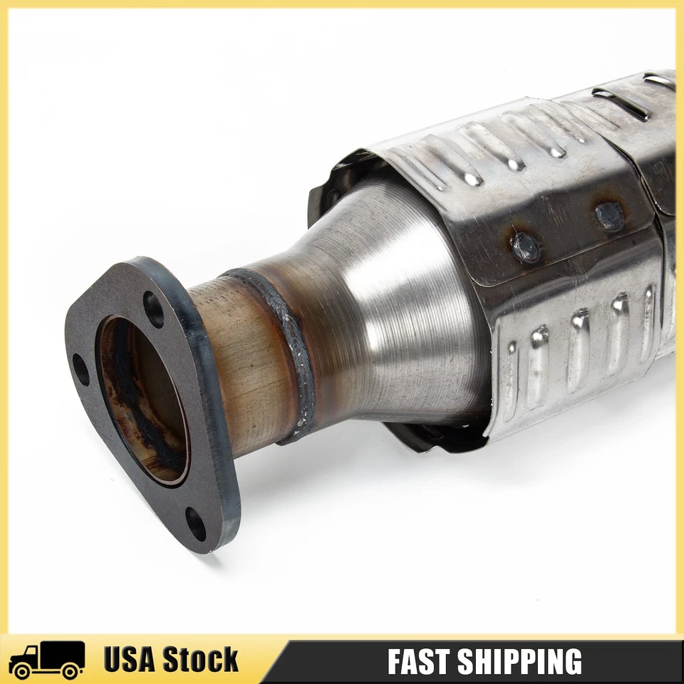 Convertidor catalítico de escape trasero para Ford E150 E250 E350 E450 5,4 L 6,8 L 3 pernos Foto 4 de 4