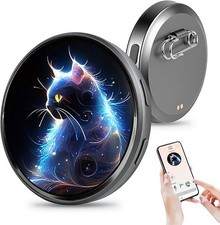 LED Digital Badge Smart Pixel Screen Display Anime Pin Backpack Name Tag Photo