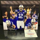 Andrew Luck Indianapolis Colts Signed Autographed 8x10 Photo GA COA Hologram
