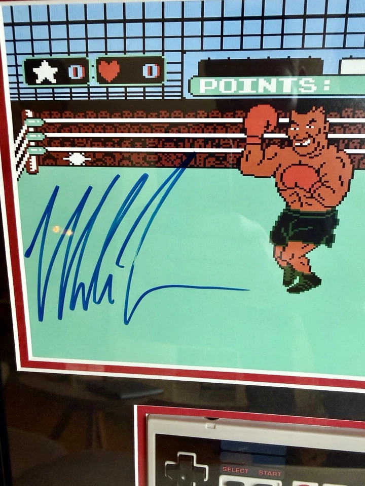 Mike Tyson Signed Knock-Out Picture / Fiterman JSA COA / Nintendo Console - Bild 4 von 4