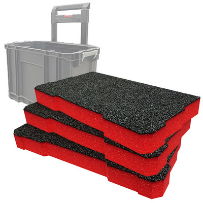 Shadow Foam Husky 22 Zoll Connect Trolly Schaumstoffeinlagen Cut and Peel Schaumstoff 30 bis 50 mm